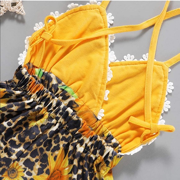 Toddler Baby Girl Summer Romper - Picture 5 of 5